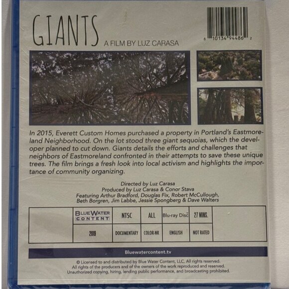 Giants Blu-Ray Luz Carasa Film Limited Edition‎ New Sealed - Picture 2 of 3